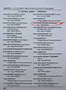 First Broadcast List